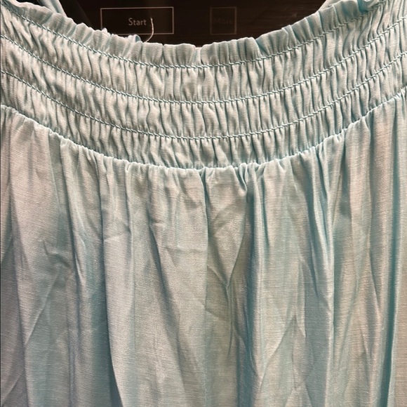 NWOT‎ Elegant Blue Maxi Dress - Picture 3 of 6